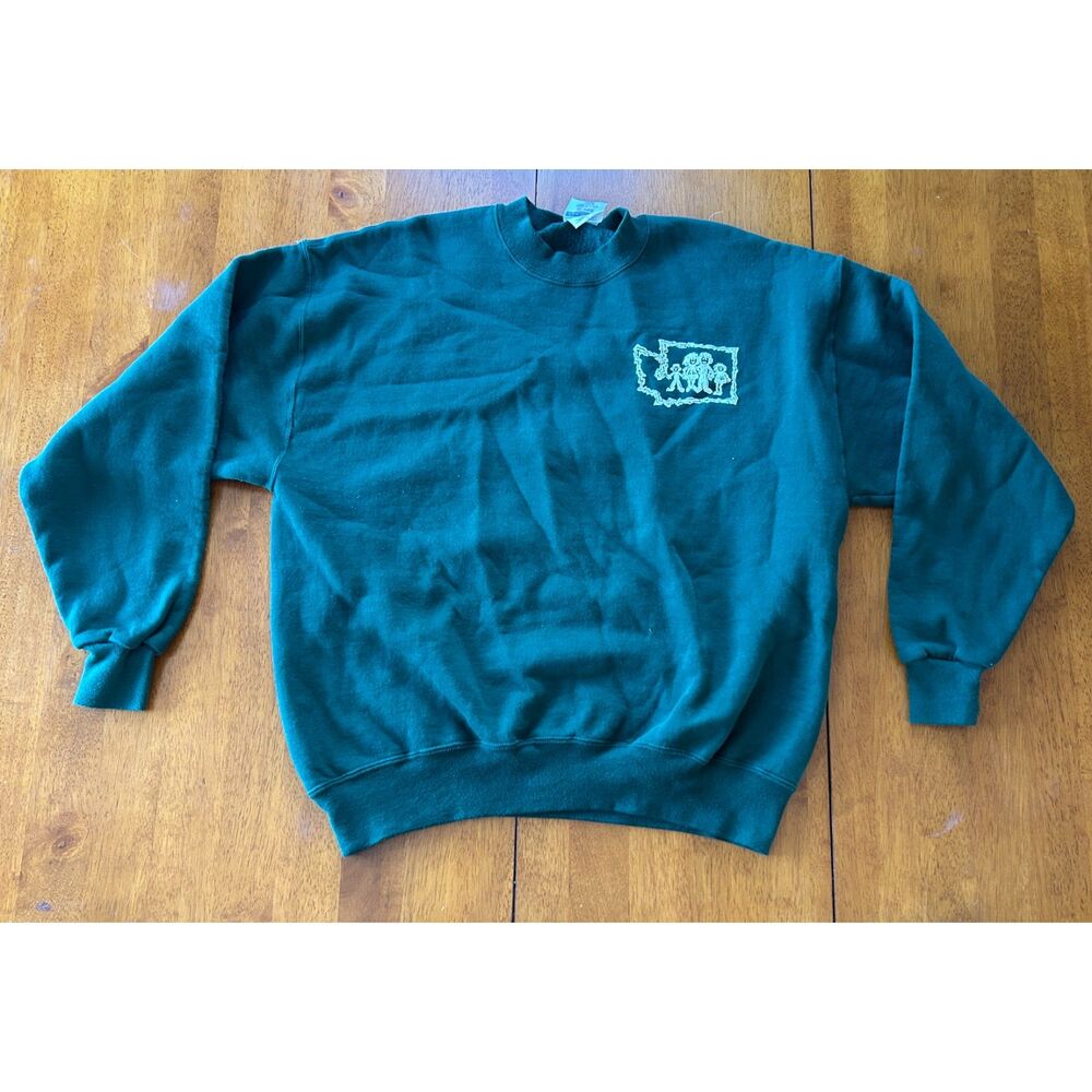 Jerzees Super Sweats Washington State Embroidered Sweatshirt XL